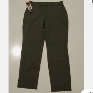 NWT Banana Republic Womens Ponte Pants Green